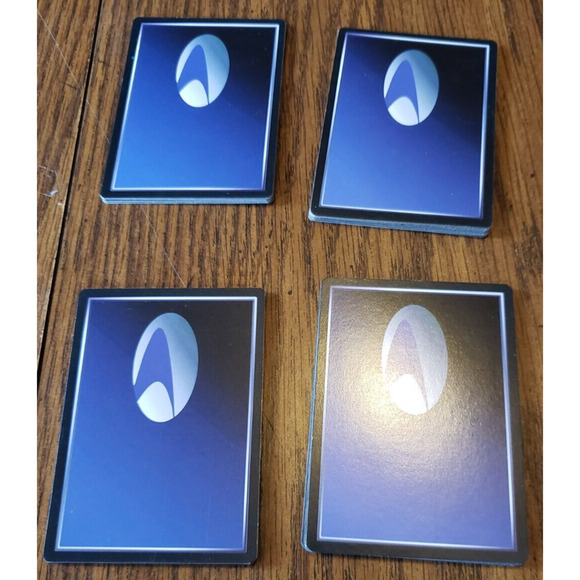 Star Trek CCG The Next Generation TNG Lot Of 30 Original Black Border Cards - Picture 3 of 3